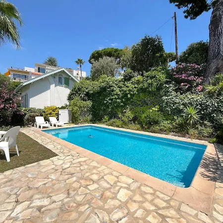 Oasis Sea View With 4 Bedrooms Swimming Pool Garden Villa Cannes