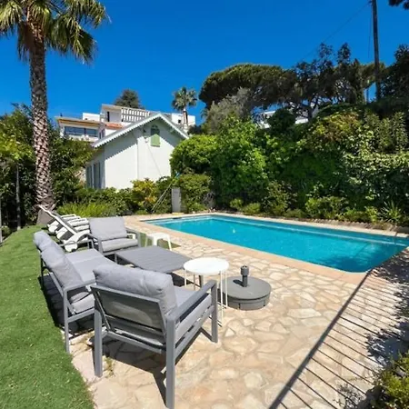 Oasis Sea View With 4 Bedrooms Swimming Pool Garden Βίλα Κάννες