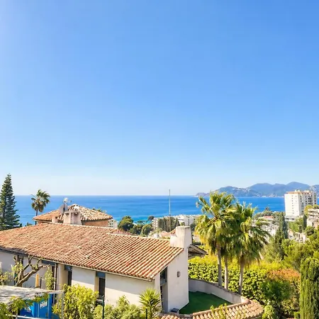 Villa Oasis Sea View With 4 Bedrooms Swimming Pool Garden Cannes